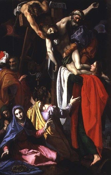 Depozice (panel) od Ludovico Cardi Cigoli