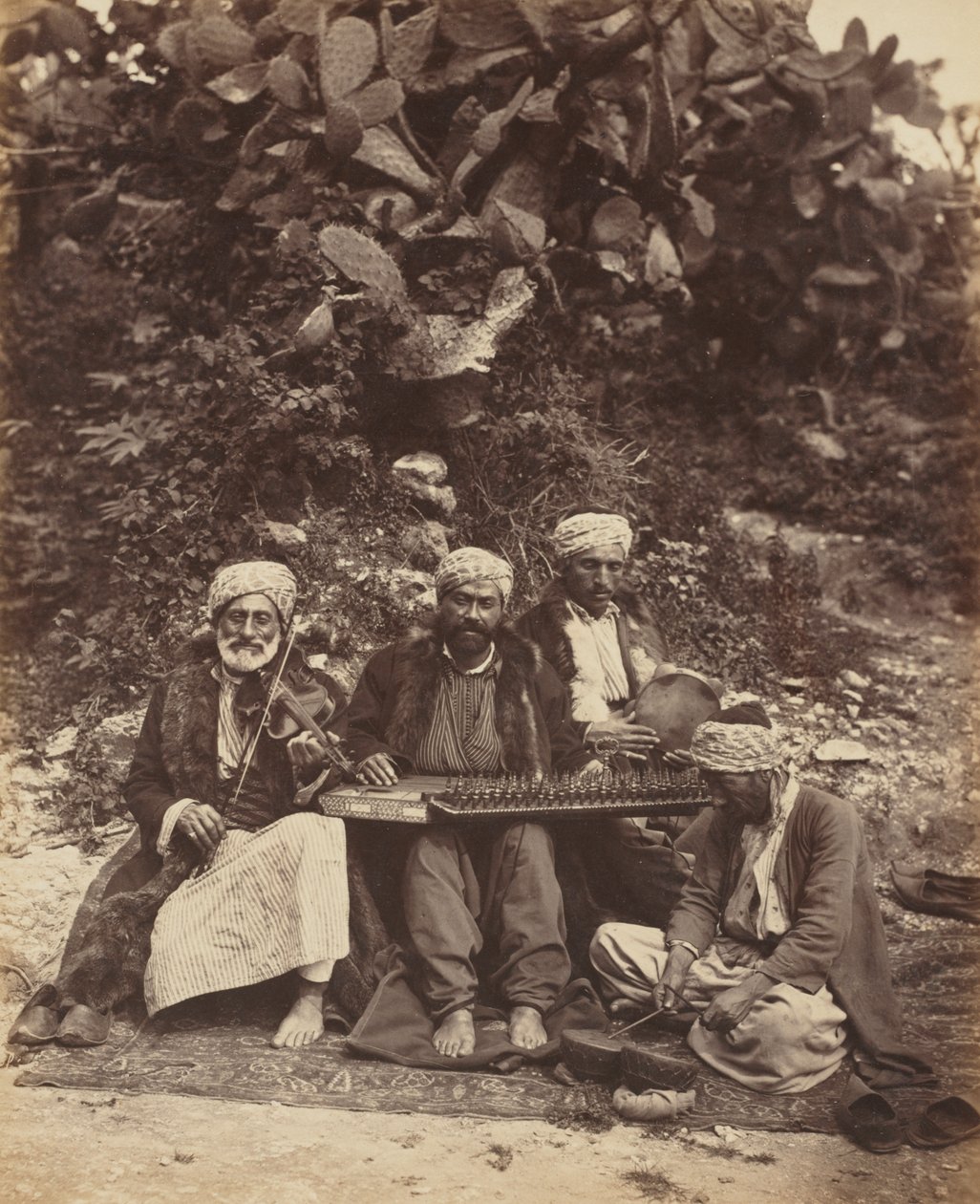 Arabští hudebníci od Ludovico Wolfgang Hart