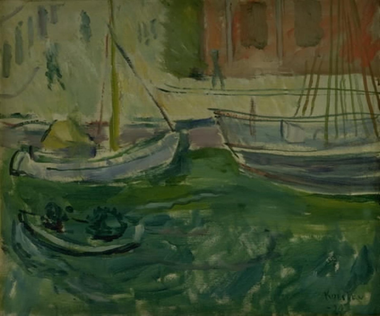 Pohled na Nyhavn od Ludvig Karsten
