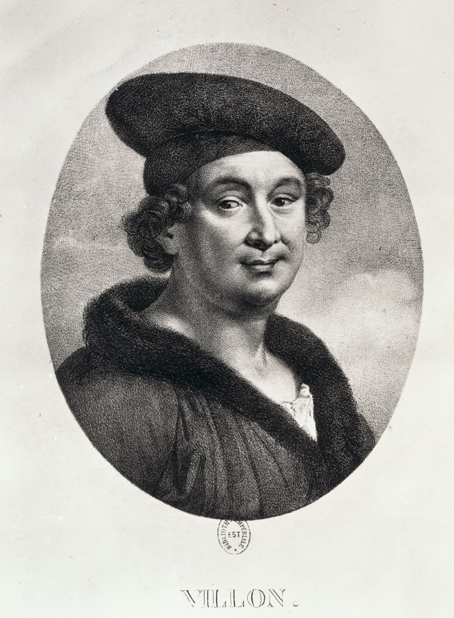 Portrét Francoise Villona (1431-63) od Ludwig Rullmann