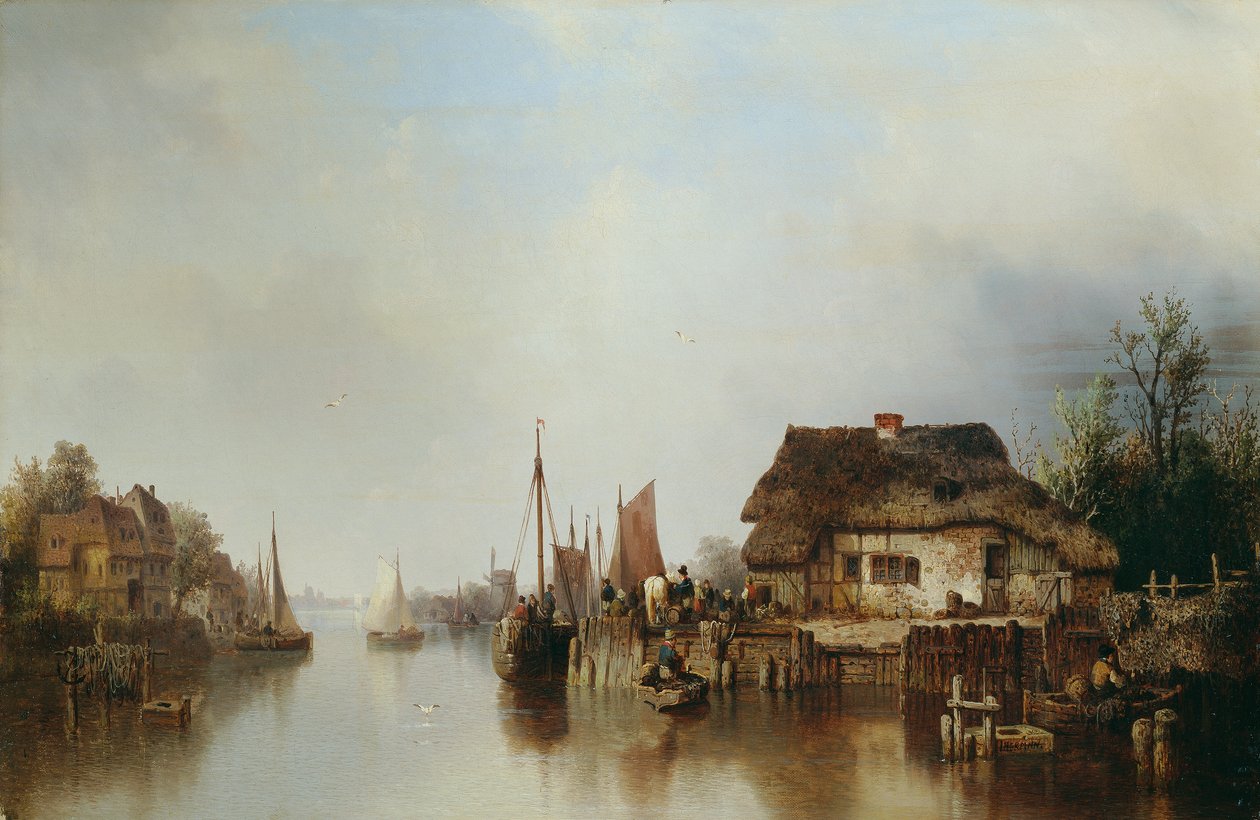 Scheldeufer od Ludwig Hermann