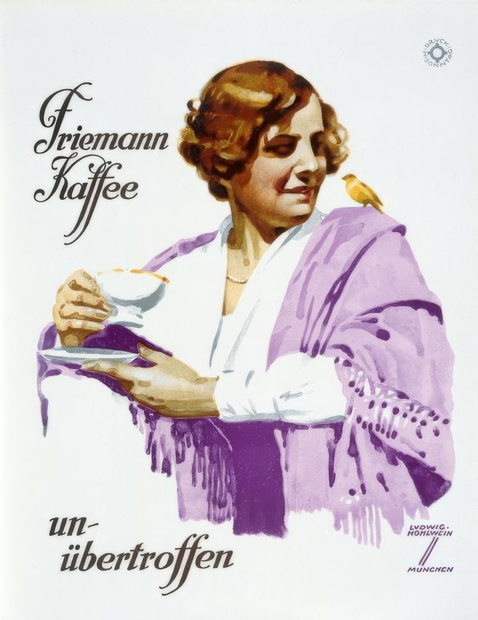 Káva Friemann - nepřekonatelná od Ludwig Hohlwein