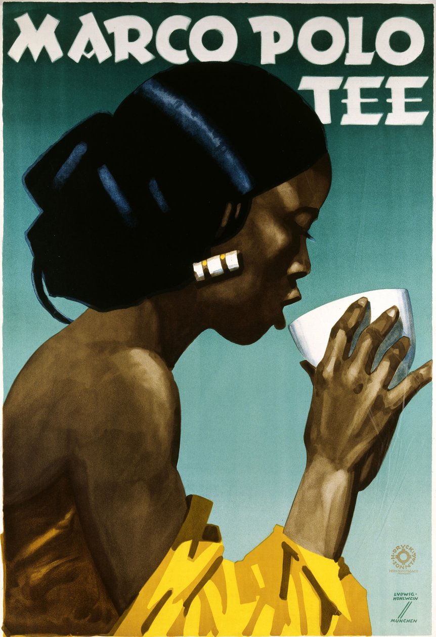Marco Polo Tea, c. 1930. od Ludwig Hohlwein