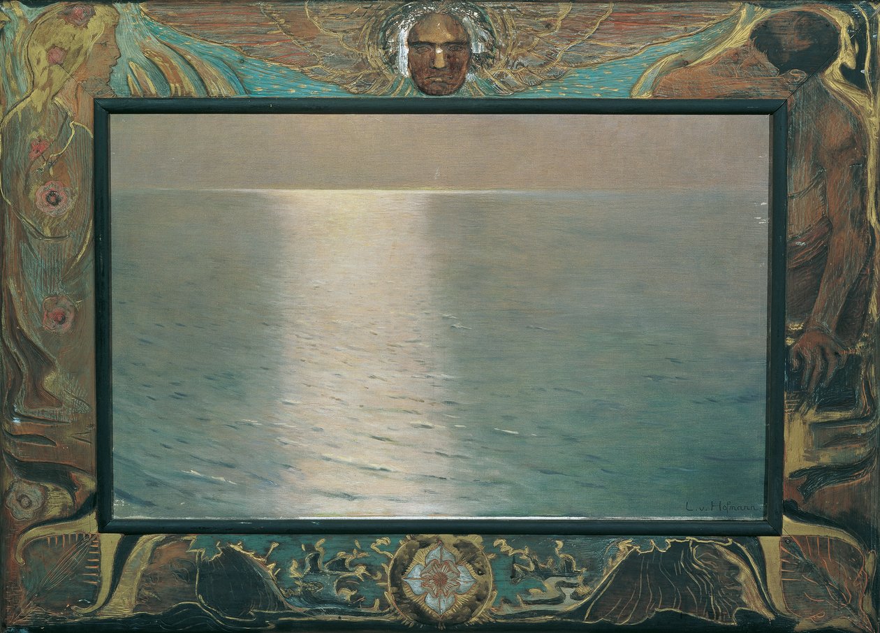 Largo (západ slunce) od Ludwig von Hofmann