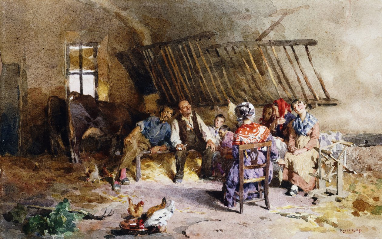 Ve stodole, od Luigi Rossi