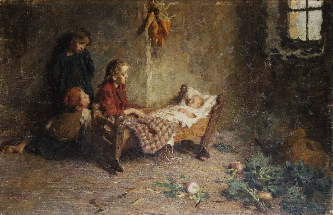 Novorozené dítě, od Luigi Rossi
