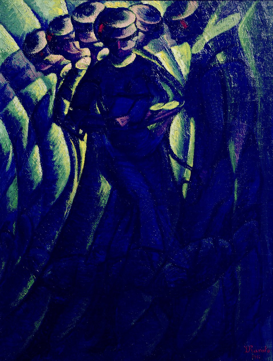 Synopse ženských hnutí od Luigi Russolo