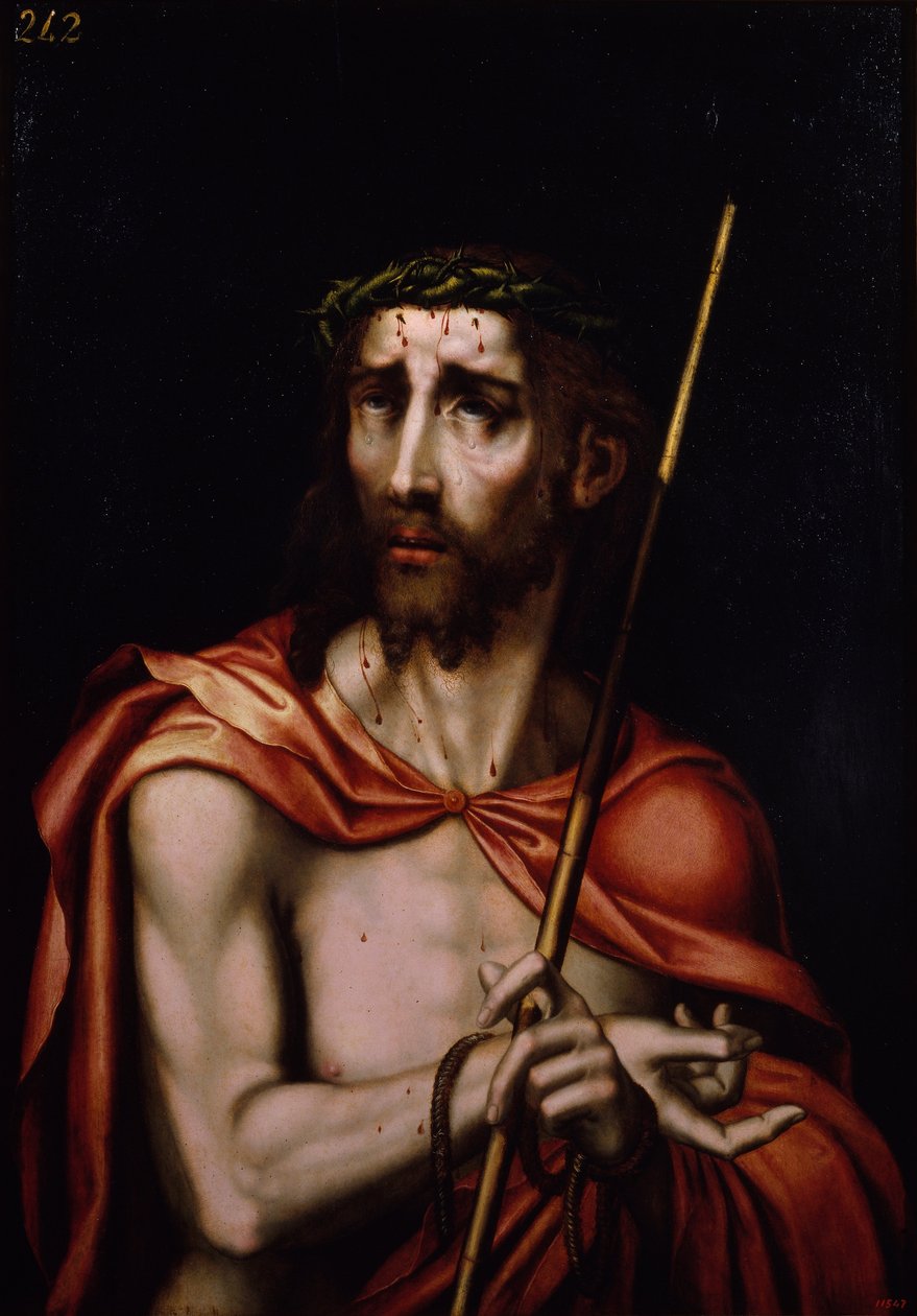 Hle, muž od Luis de Morales