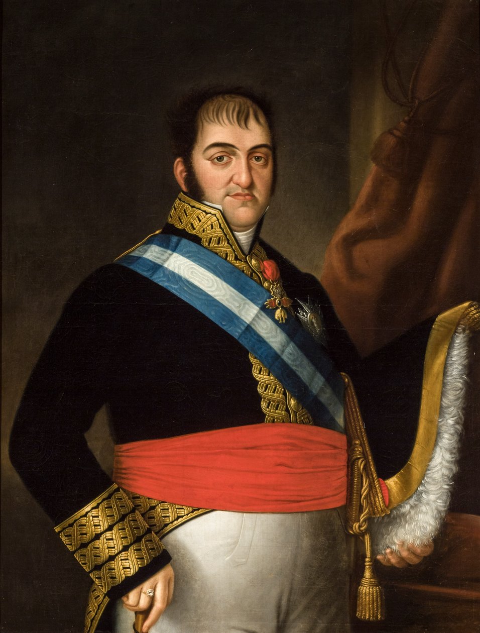 Španělský král Ferdinand VII od Luis de la Cruz