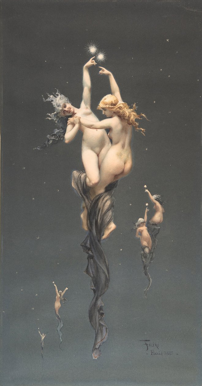 Twin Stars, 1851-96. od Luis Riccardo Falero