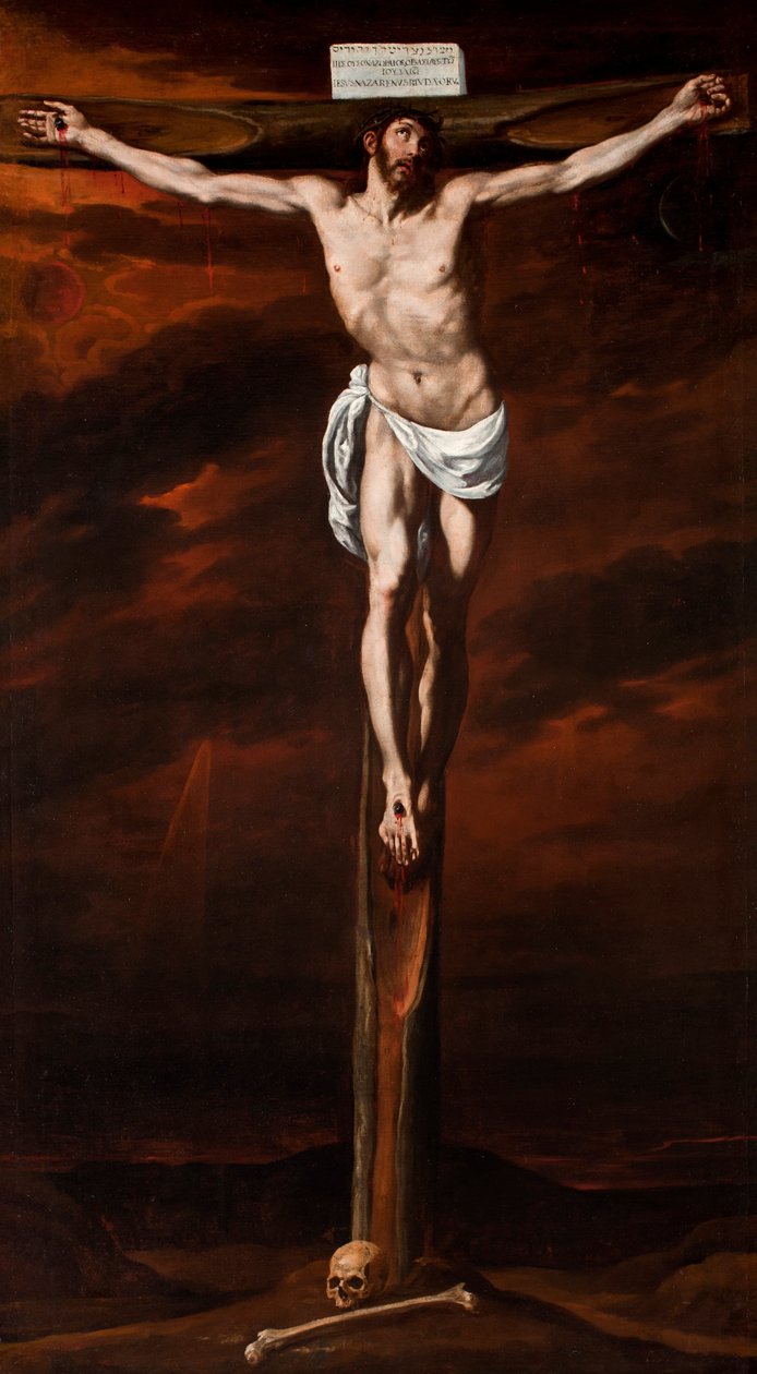 Španělština:  Cristo crucificado Kristus ukřižovaný od Luis Tristán