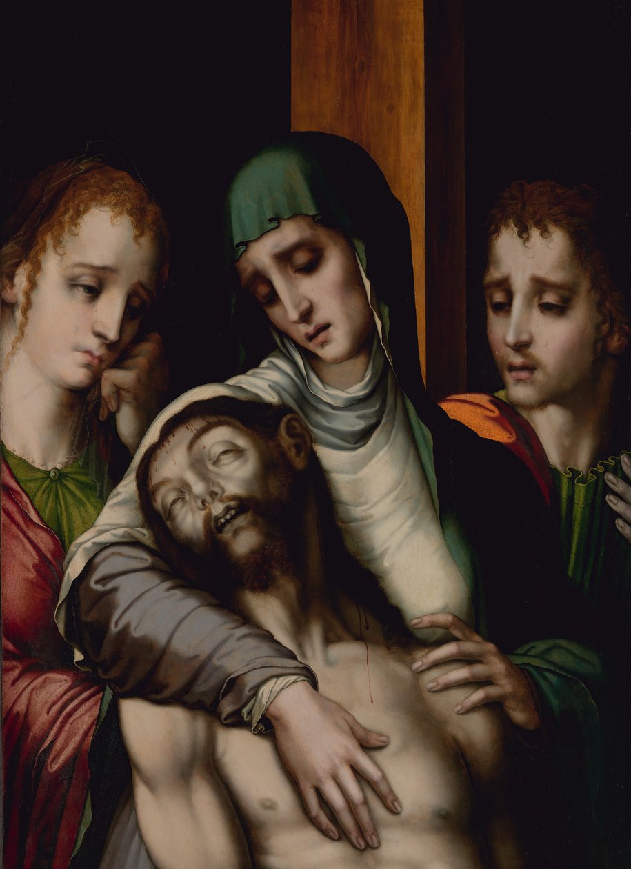 The Lamentation, ca. 1560. od Luis de Morales