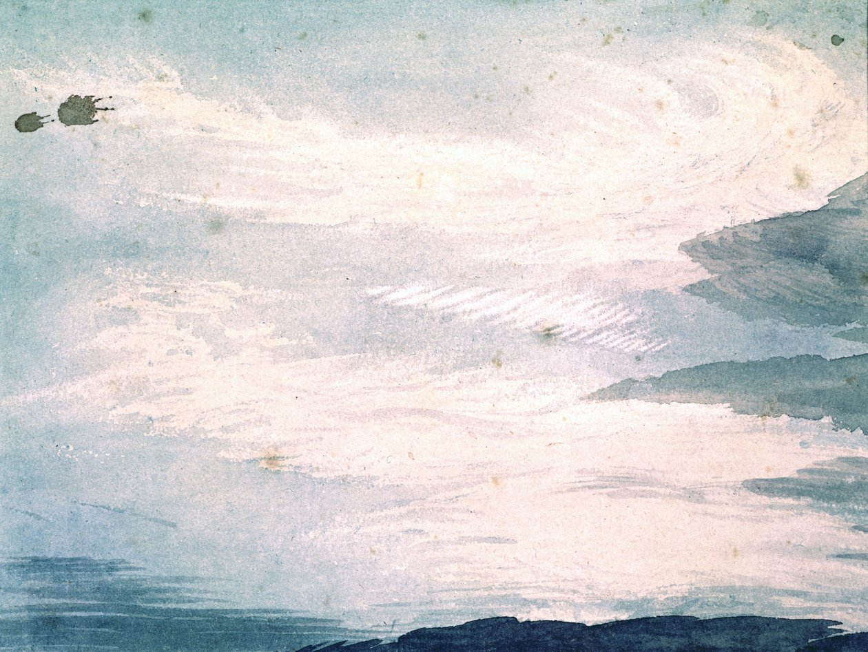 Cloud Study, c.1808-11 (wc na papíře) od Luke Howard