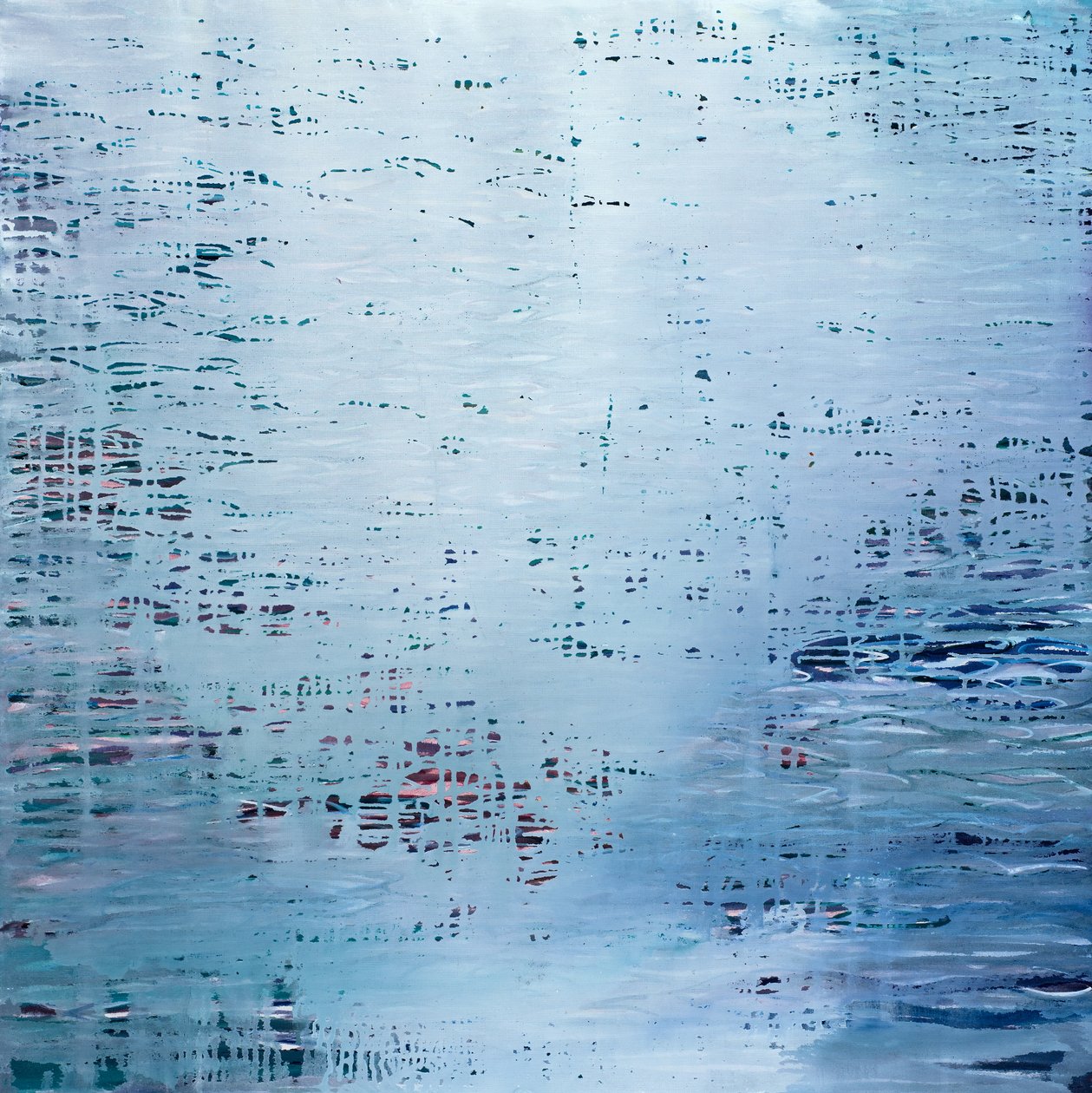 Ganga 11, 2018 (olej na plátně) od Luke Elwes