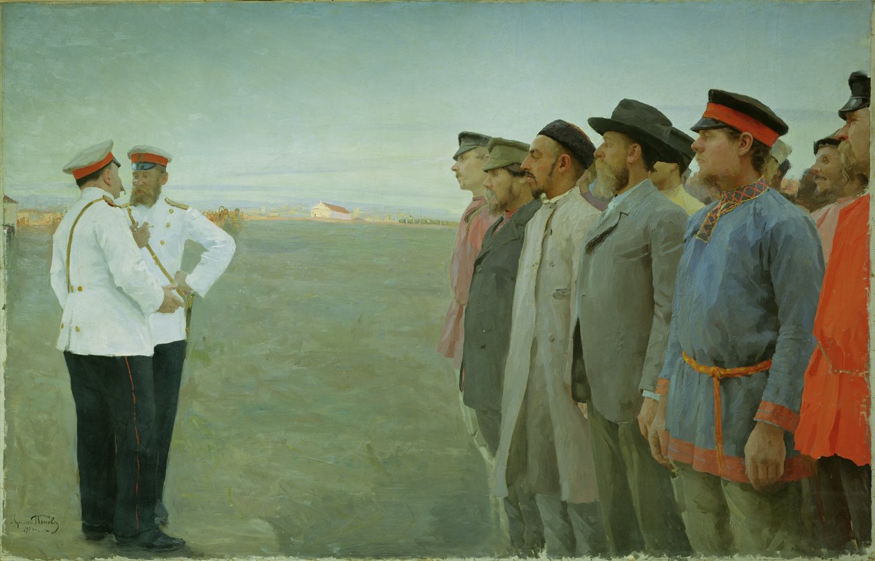 Mobilizováno, 1904 od Lukjan Vasilievich Popov