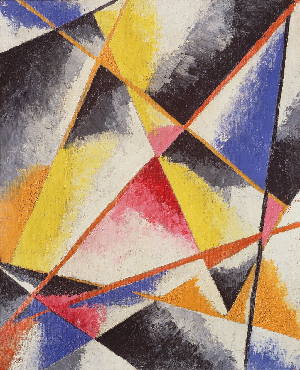 Bez názvu, kolem roku 1916 od Lyubov Sergeevna Popova