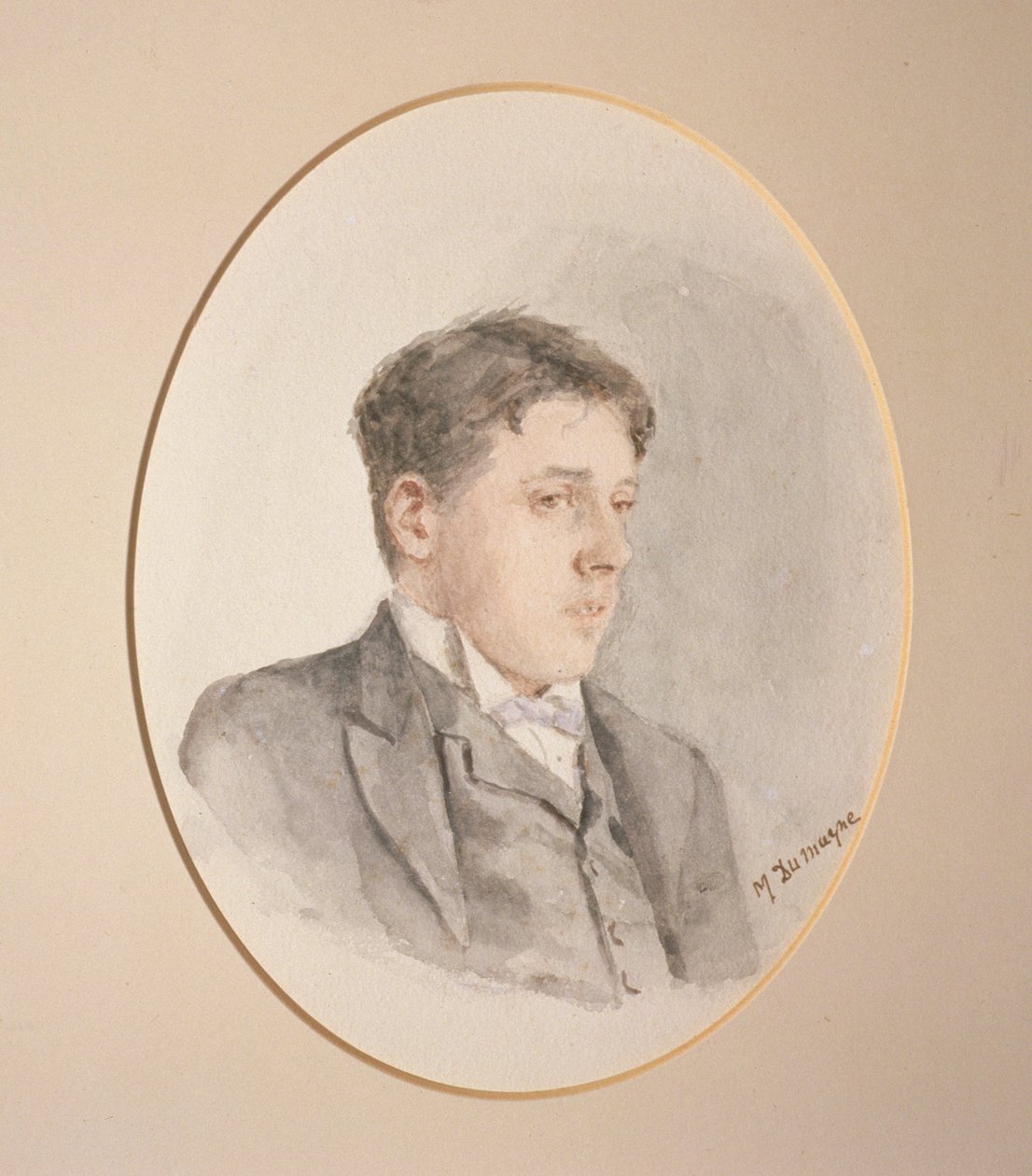 Portrét Arnolda Bennetta (1867-1931) od M. Dumayne