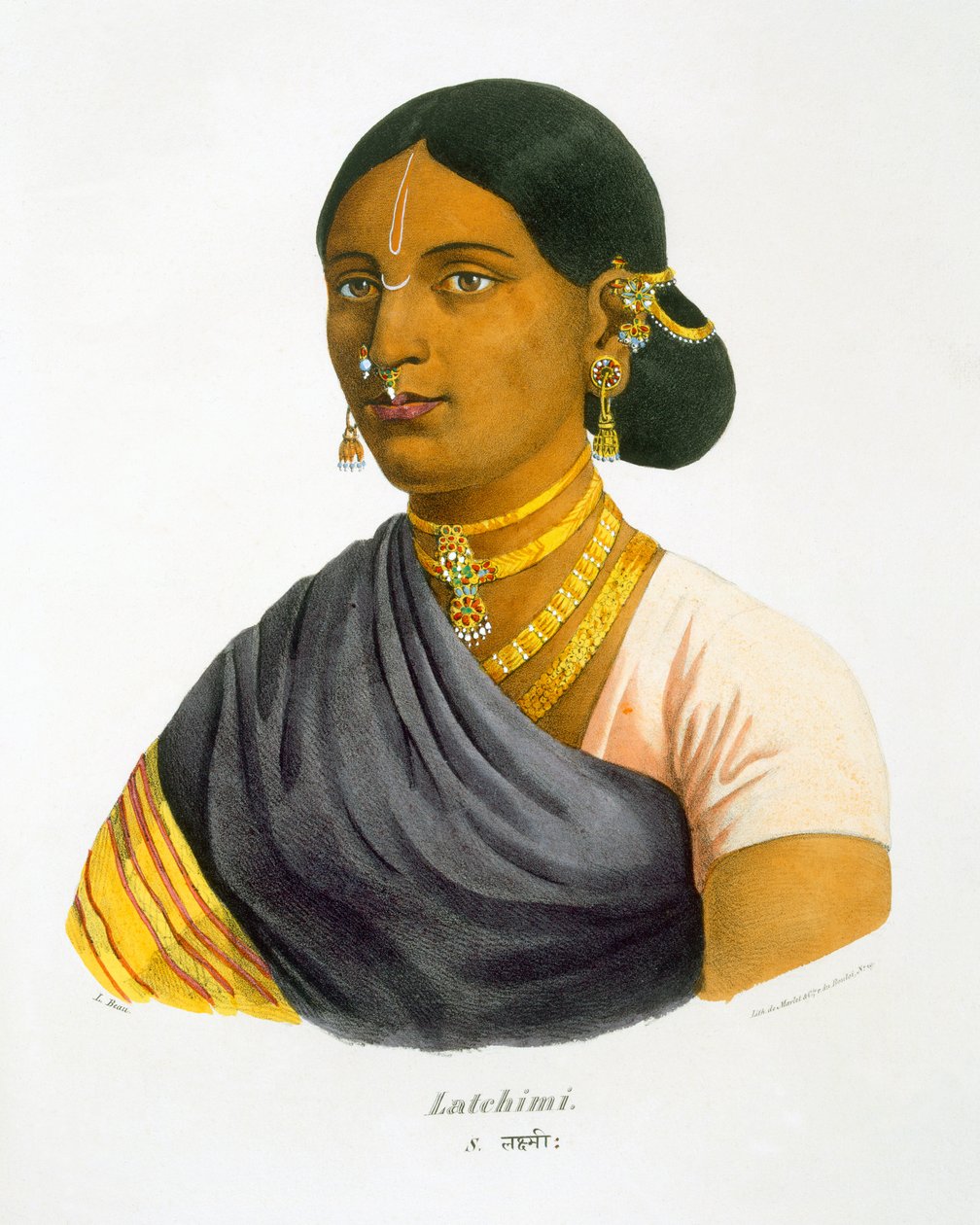 Latchimi, 1827-35 od M.E. Burnouf