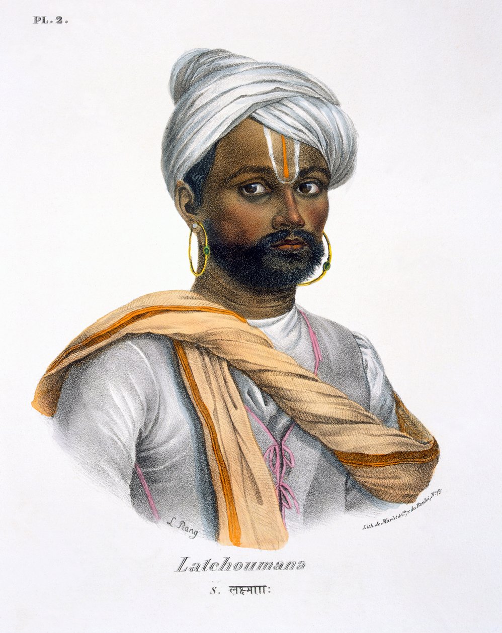Latchoumana, 1827-35 od M.E. Burnouf