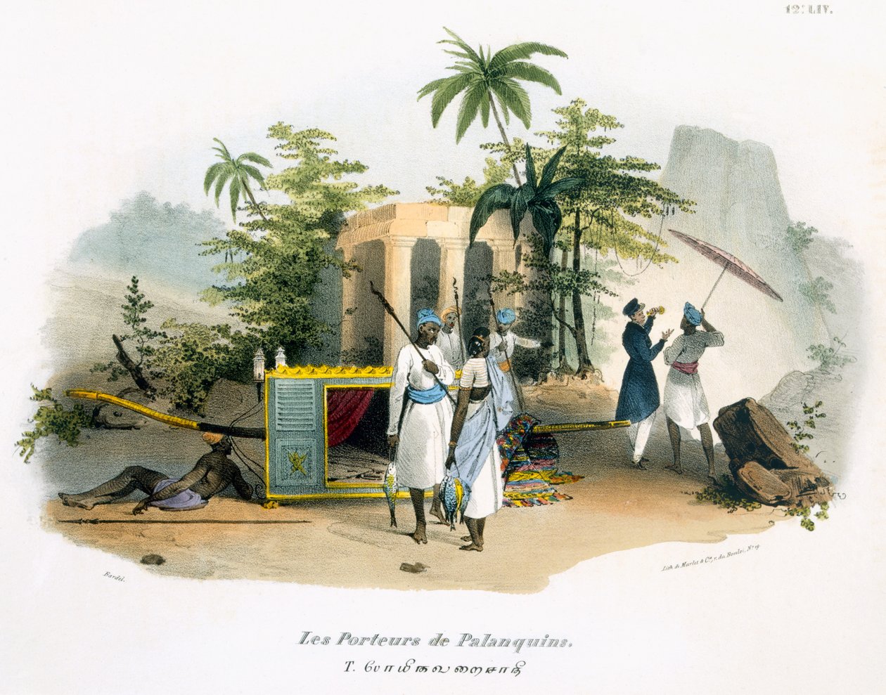 Nositelé vrhů, 1827-35 od M.E. Burnouf