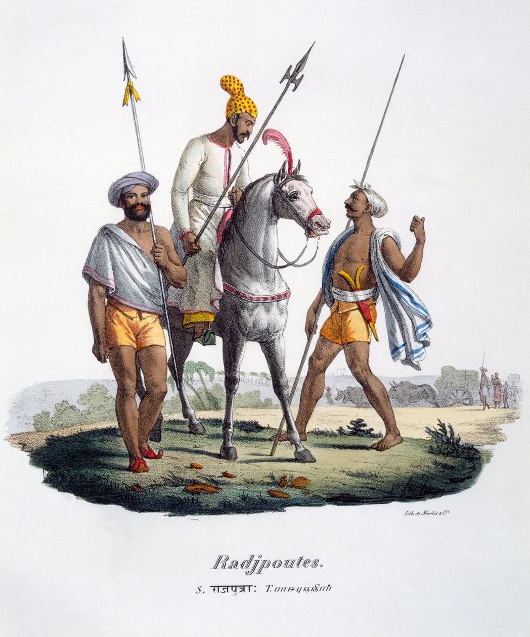 Rahjputs, 1827-35 od M.E. Burnouf