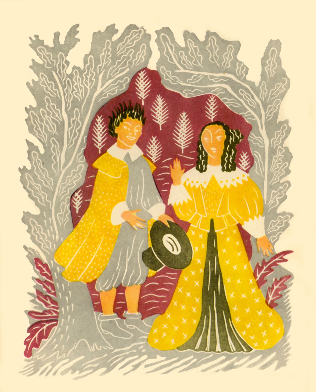 Muž a žena, 1937, 1946. od M.R.H. Farrar