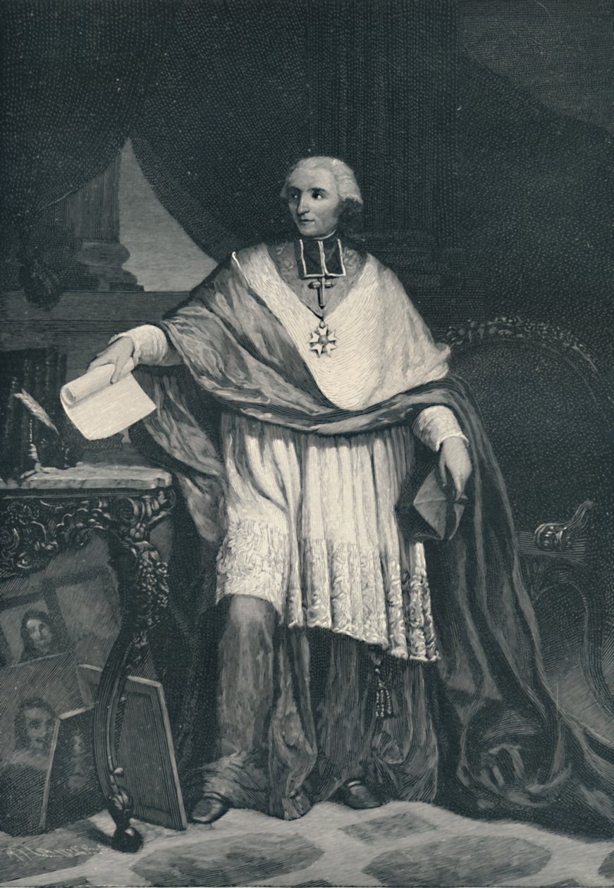 Kardinál Joseph Fesch, c1830, 1896 od M. Haider