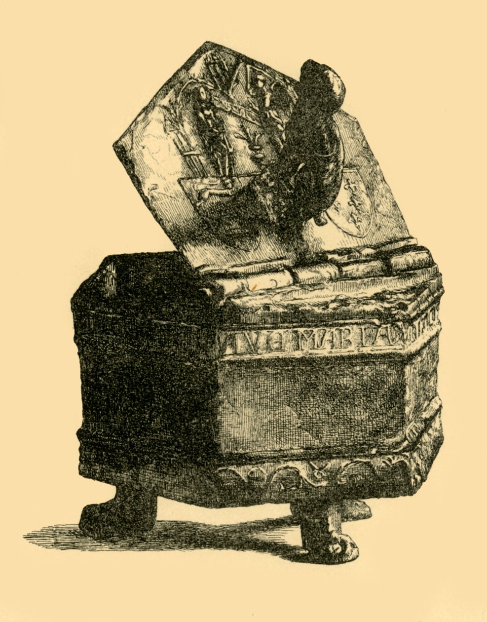 Cínová nádoba, c1300, 1881. od M Sullivan