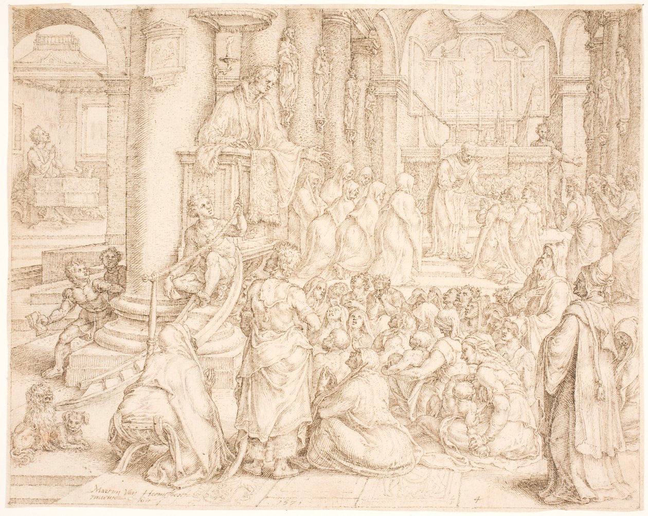 Panem nostrum (Náš (denní) chléb) od Maarten van Heemskerck