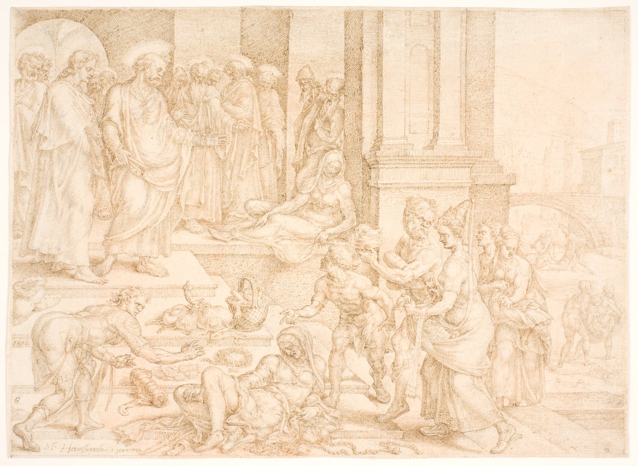 Safirina smrt od Maarten van Heemskerck