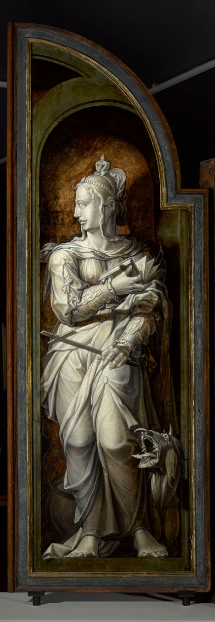 Svatá Markéta z Antiochie od Maarten van Heemskerck
