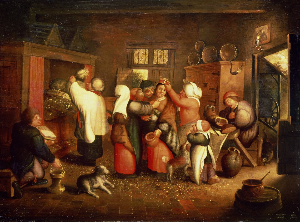 Selská svatba od Maerten van Cleve