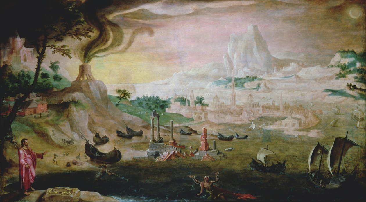 Kristus se zjevuje svatému Petrovi od Maerten van Heemskerck