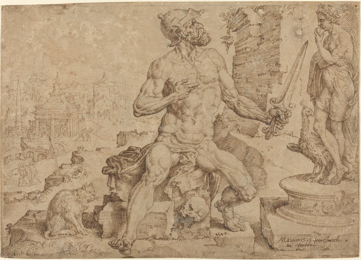 Simeon patriarcha od Maerten van Heemskerck