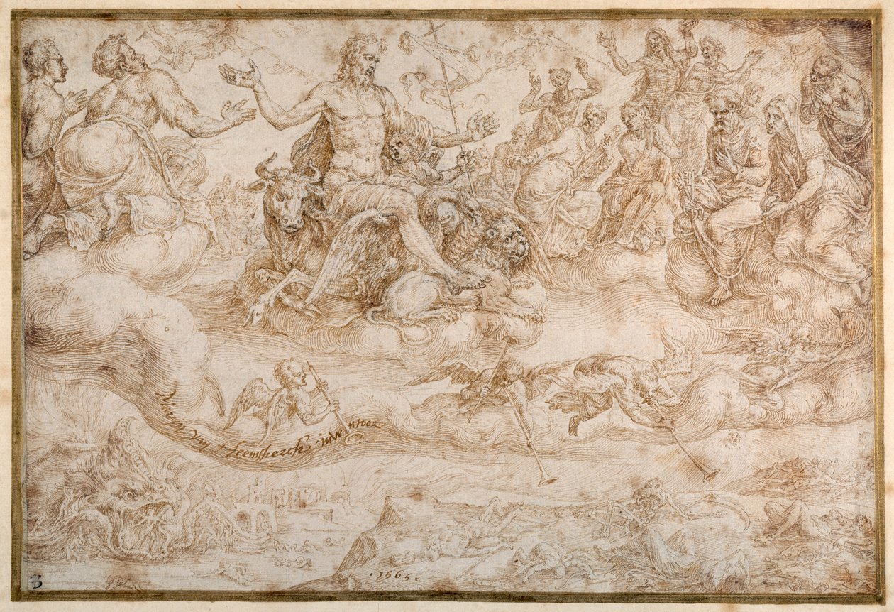 Triumf Krista od Maerten van Heemskerck