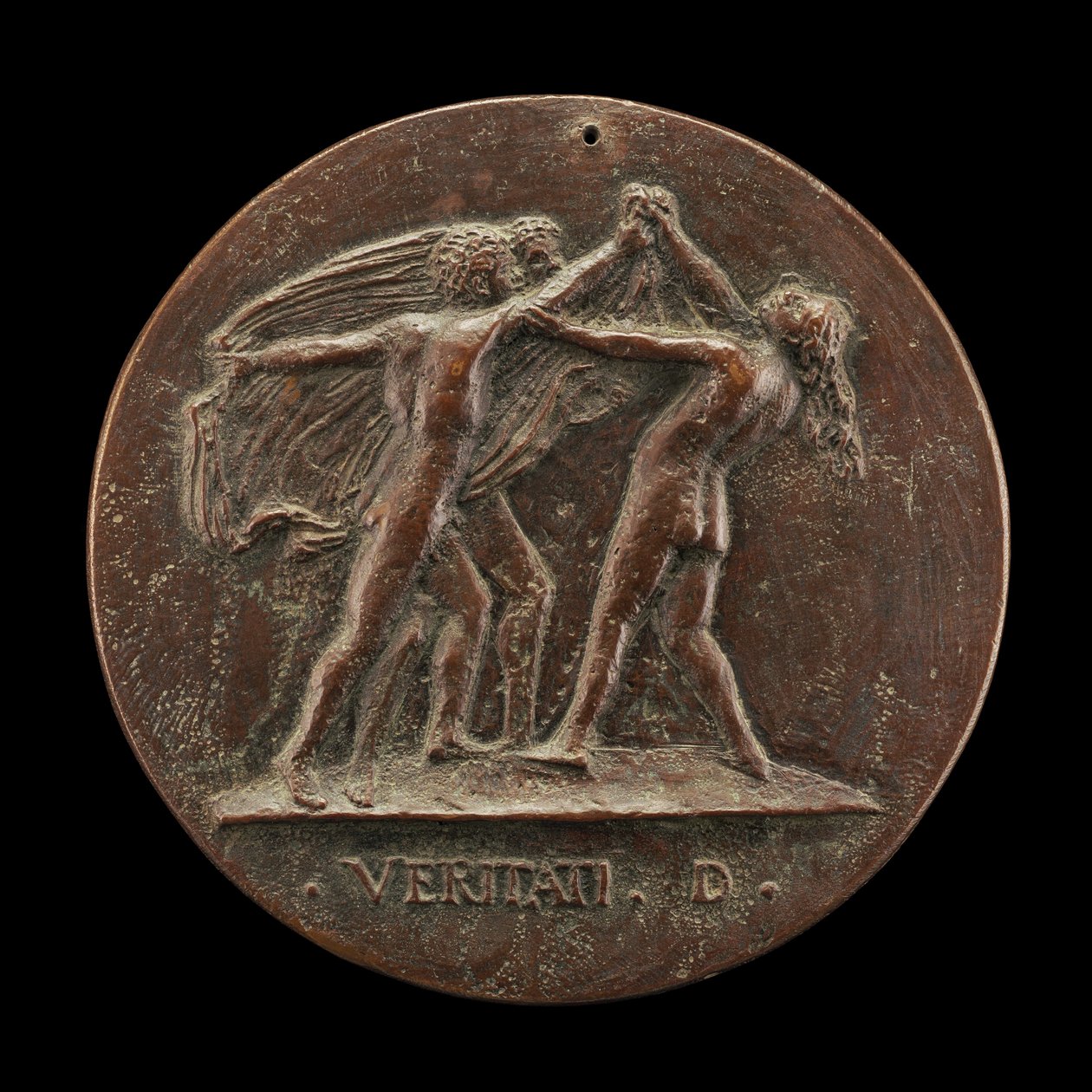 Truth Unveiled by Two Men [reverse], 20. léta 15. století. od Maffeo Olivieri