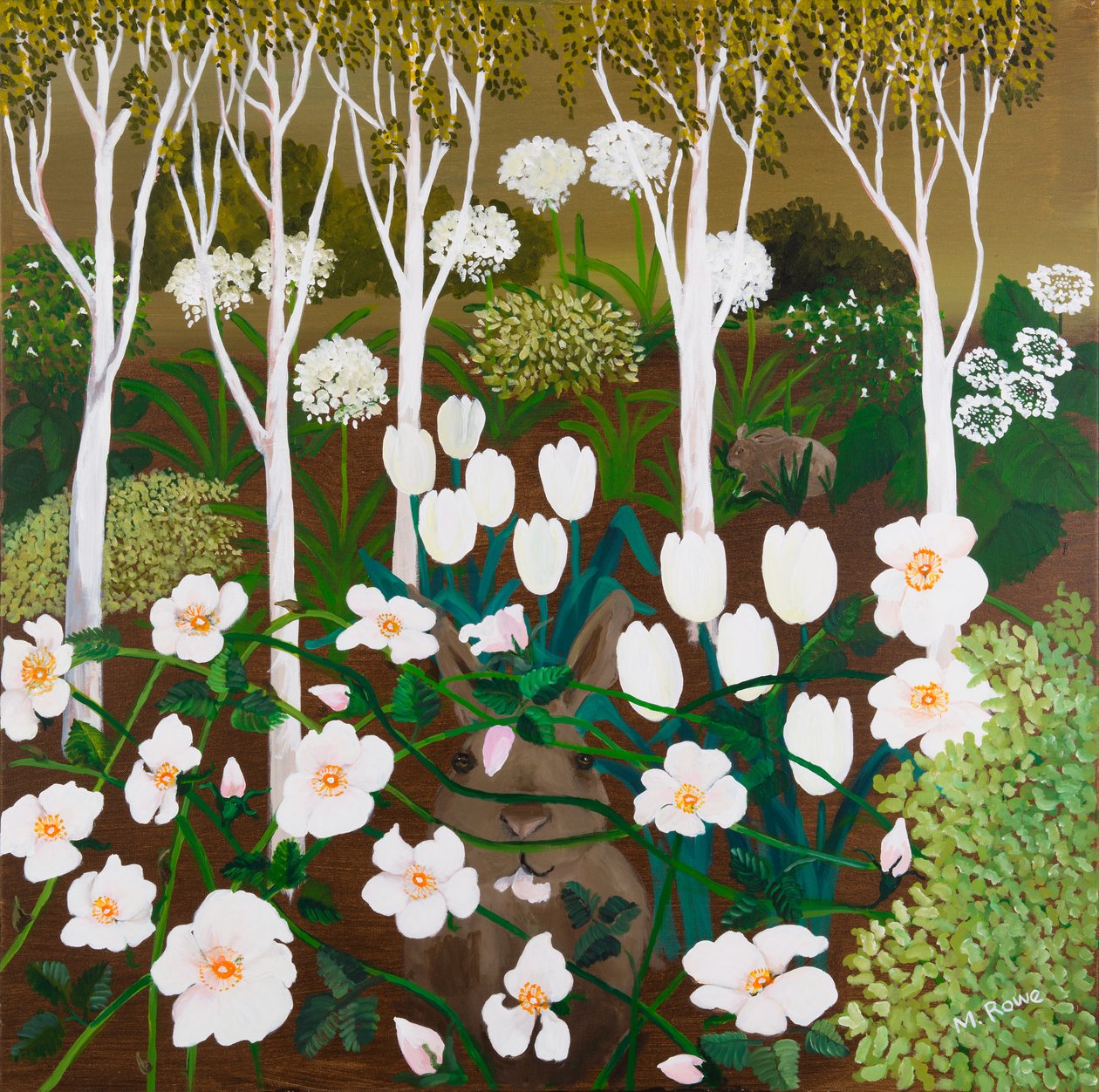 Bílá zahrada, 2013 od Maggie Rowe