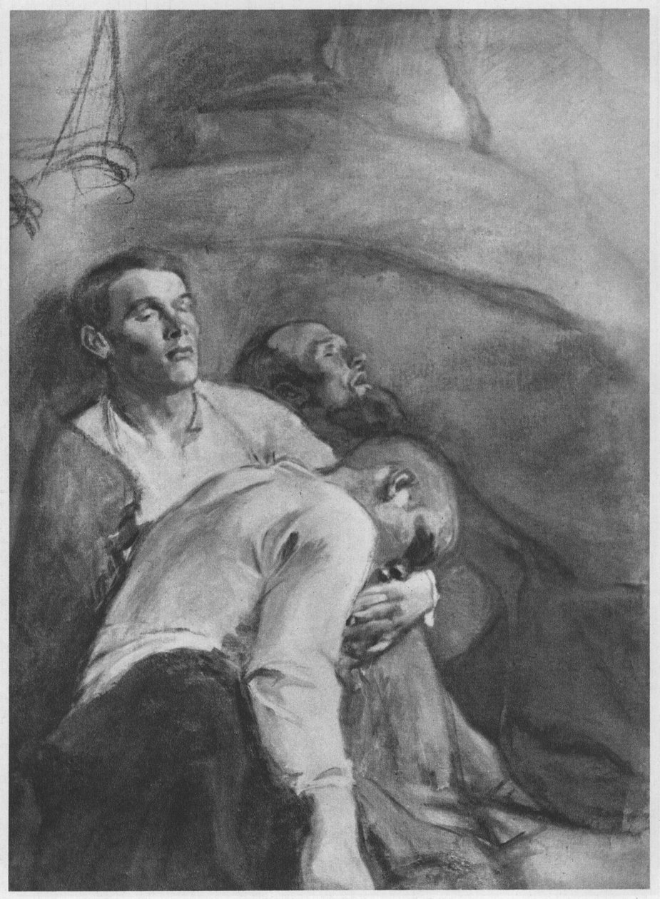 Getsemane. Popis studie podle zdrojů od Magnus Enckell