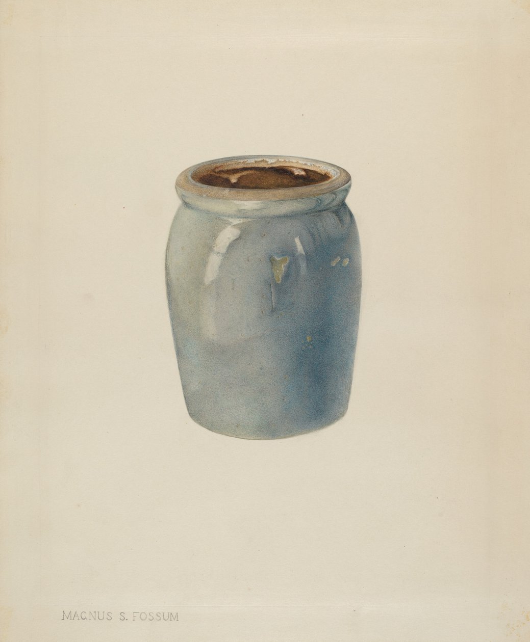 Keramická zavařovací sklenice, c. 1938. od Magnus S. Fossum