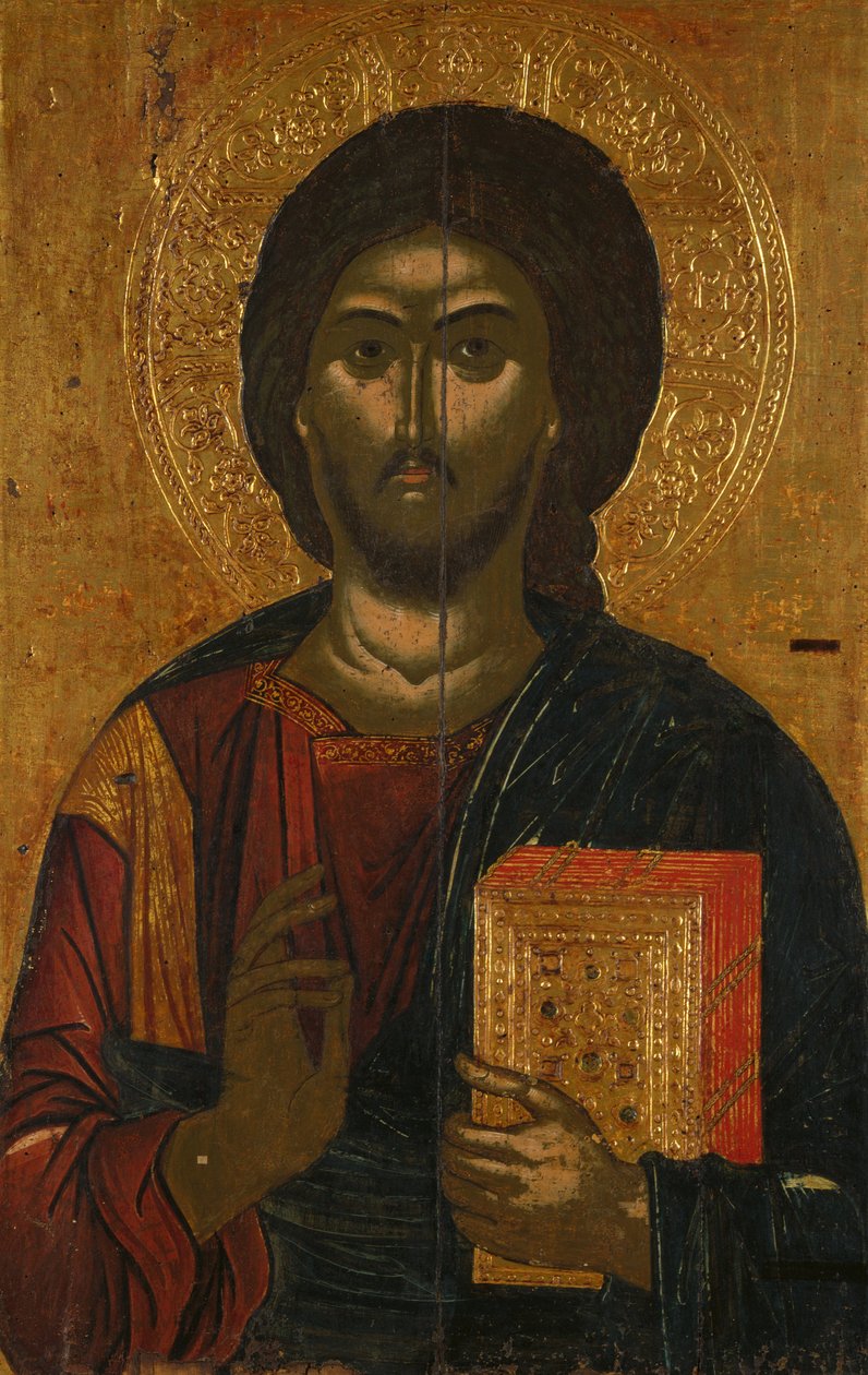 Kristus Pantokrator od Mainland Greek workshop