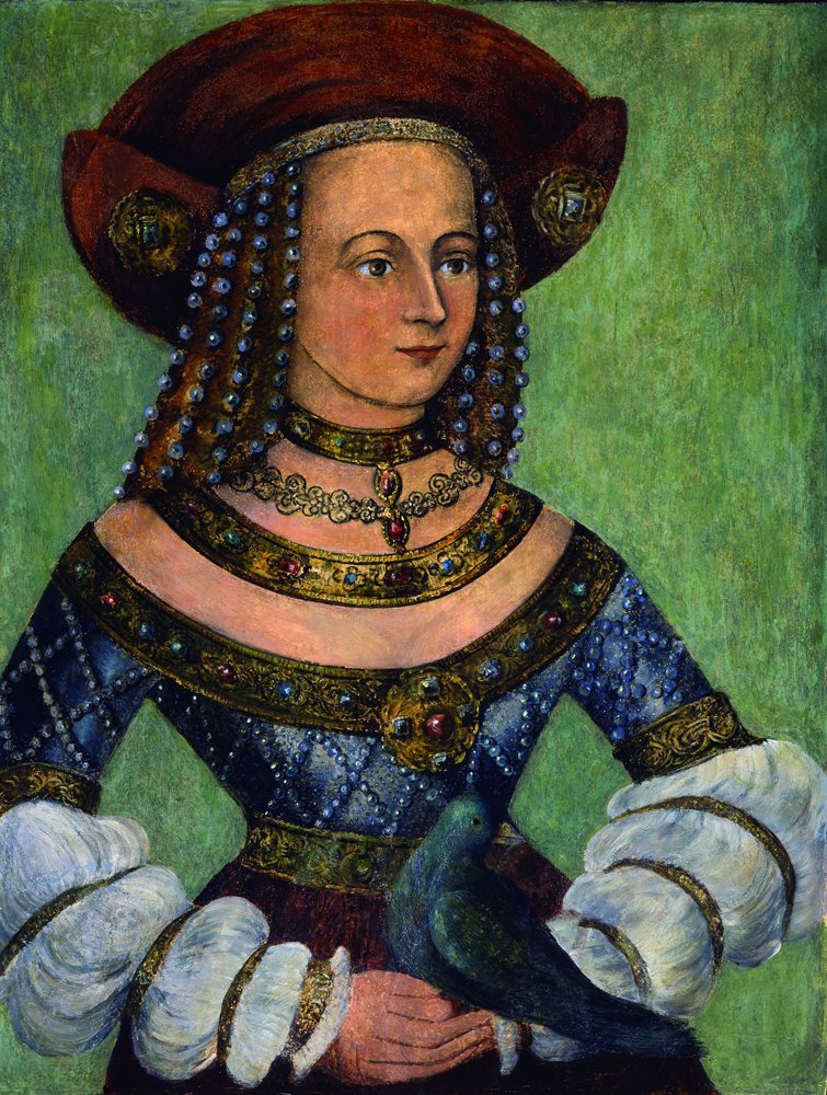 Portrét Jadwigy Jagellonské. od Nicolaus Alexander Mair von Landshut