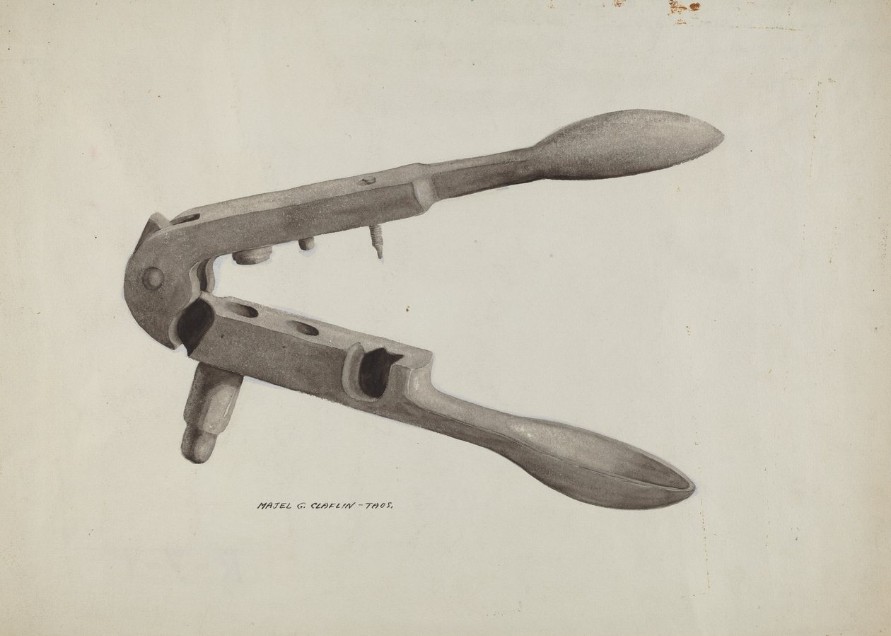 Kulová forma, c. 1937. od Majel G. Claflin