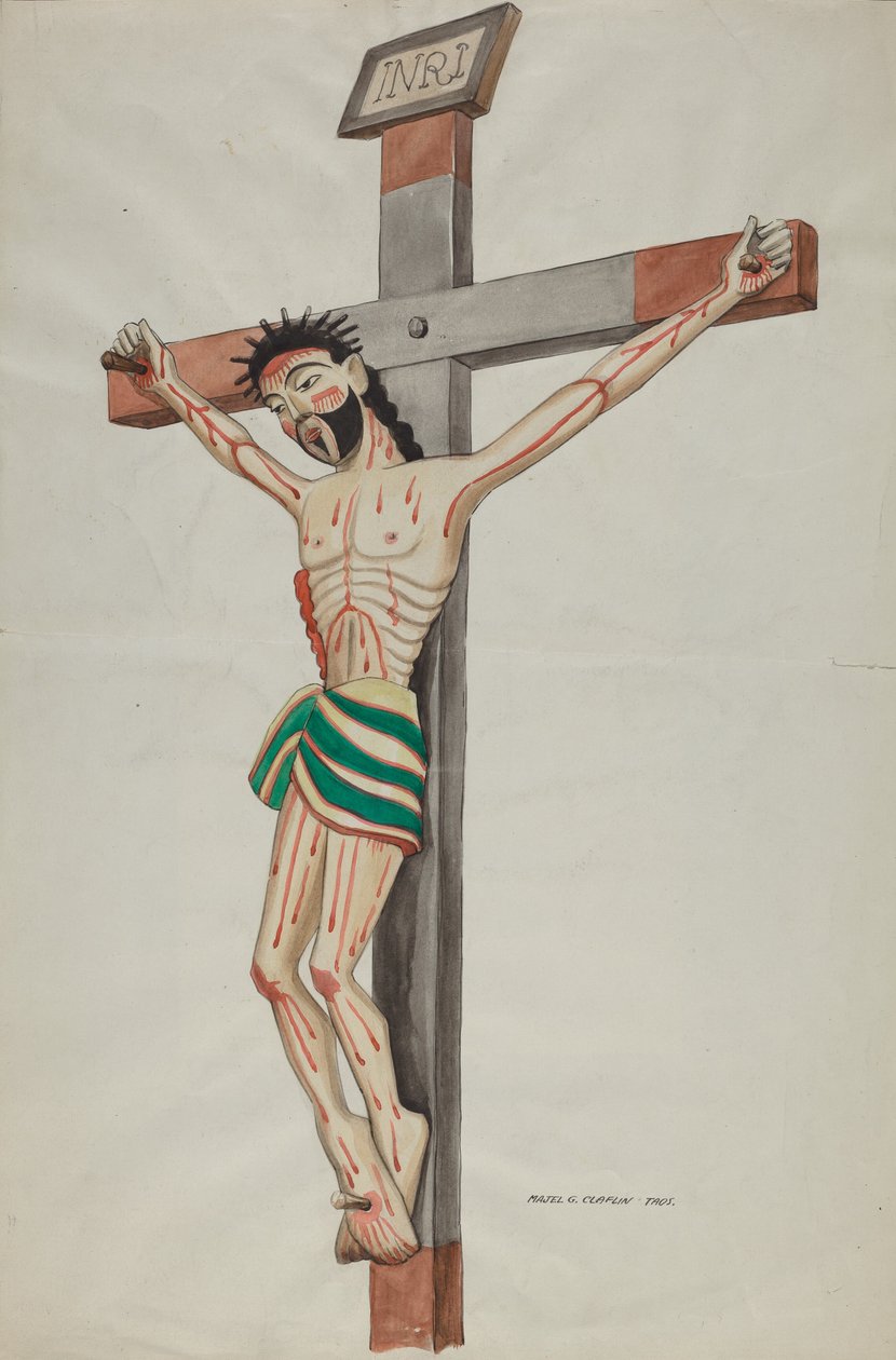 Kruciform - Bulto, 19351942. od Majel G. Claflin