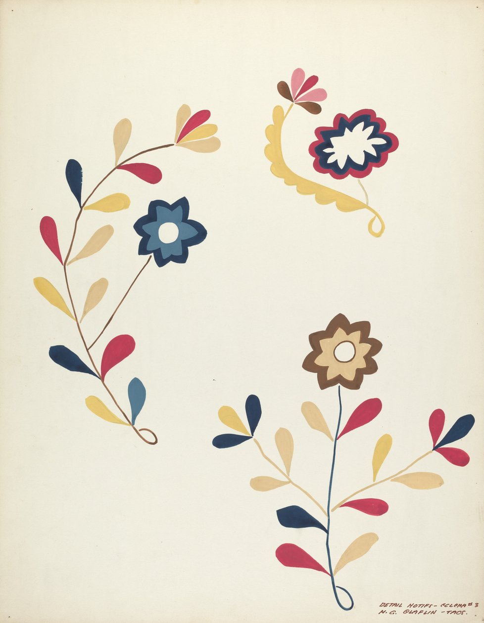 Design z navrhovaného portfolia, 19351942. od Majel G. Claflin