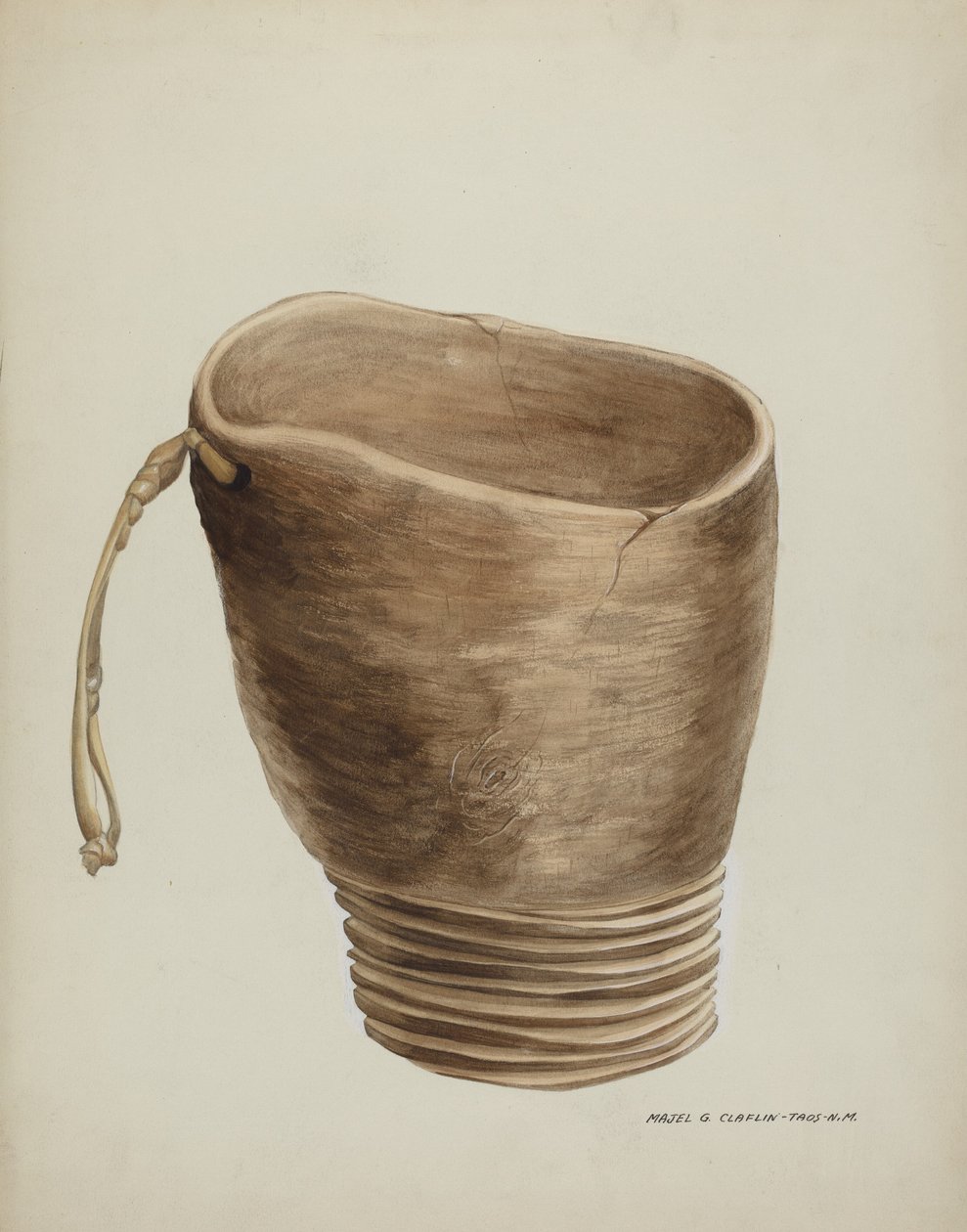 Holy Water Font, 19351942. od Majel G. Claflin