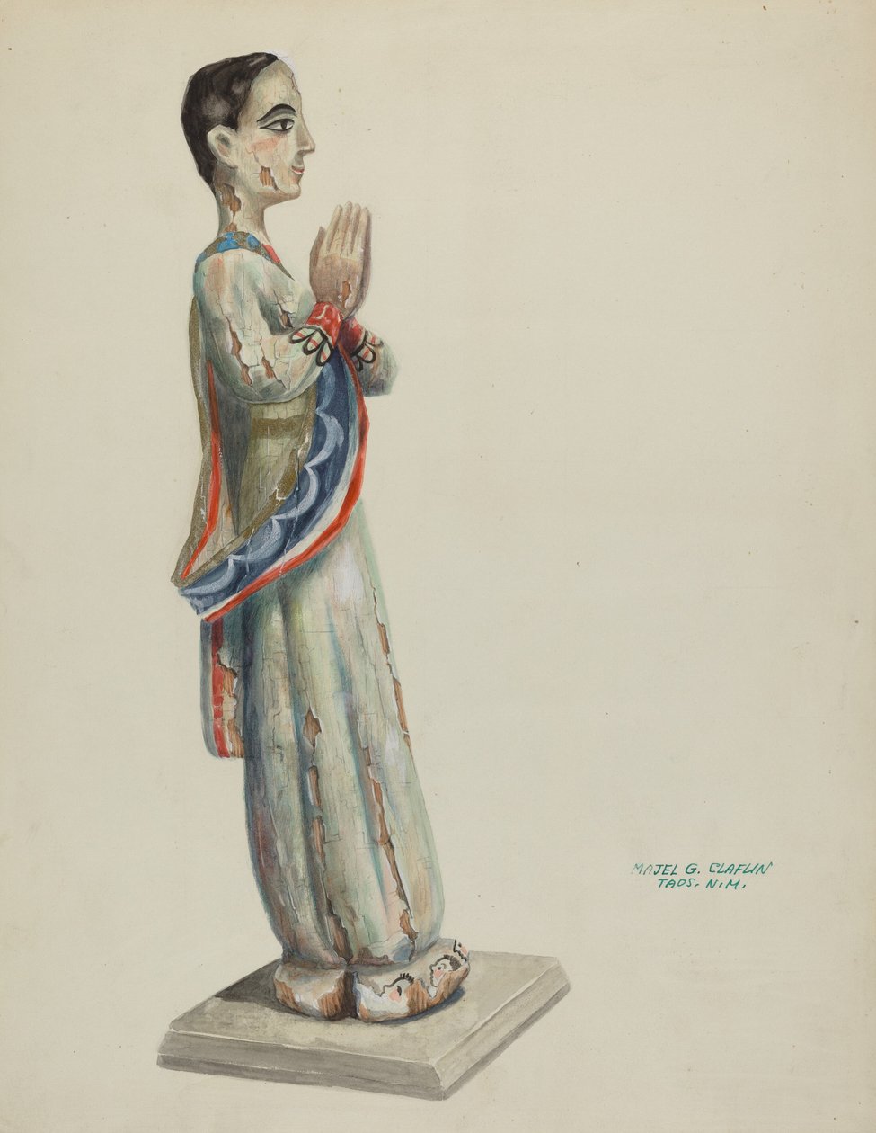 Neposkvrněné početí, 19351942. od Majel G. Claflin