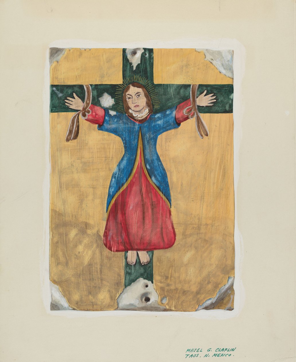 Obraz sv. Liberata, kol. 1939. od Majel G. Claflin