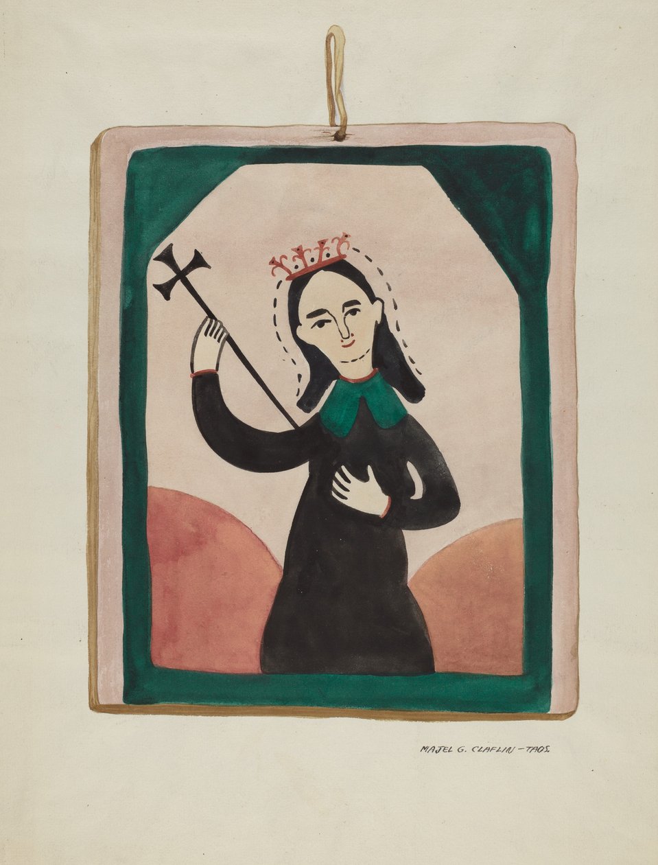 Panenský oltář, c. 1937. od Majel G. Claflin