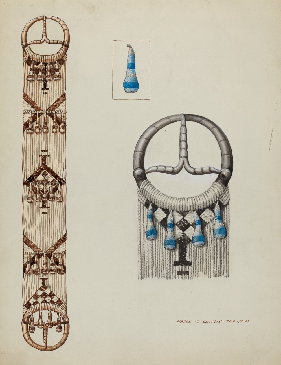 Španělský Cinch, c. 1937. od Majel G. Claflin