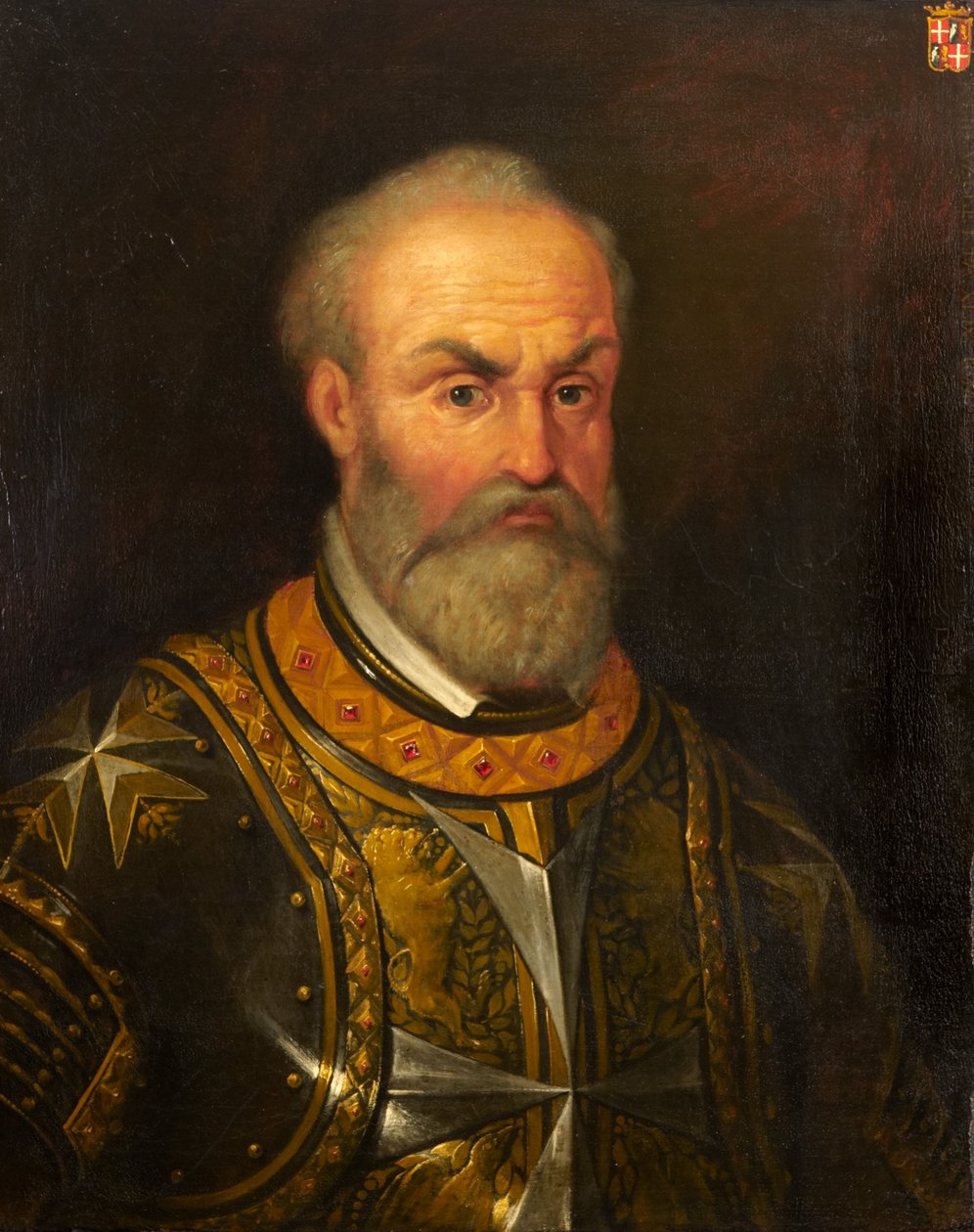 Velmistr Jan z Valletty (1496-1568) od Maltese School